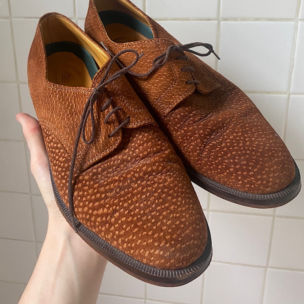 Vintage SZ 42 Italian leather shoes